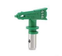 PureBowlic Boquilla de pulverización sin aire, punta de baja presión con núcleo de acero endurecido, accesorio de pulverización resistente al desgaste para una distribución uniforme de la pintura