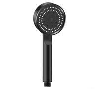 PureBowlic Cabezal de ducha de alta presión de 5 modos, pulverizador de mano de ahorro de agua con ajustes de pulverización ajustables, accesorio de grifo de baño ABS fácil de instalar para bajo flujo
