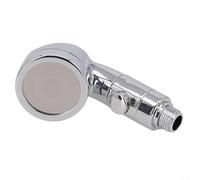 PureBowlic Cabezal de ducha sobrecargado para silla de cama de champú, boquilla de grifo ABS de ahorro de energía con interfaz G1/2, acabado plateado para peluquería, uso en peluquería