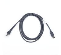 PureBowlic Cable USB de 6.5 pies para escáner de código de barras Symbol LS1203 LS4208 DS9208, para Honeywell Metrologic LS3408/ LS4278/ DS3508 /DS6878, cable de carga de datos negro