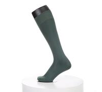 PureBowlic Calcetines de vestir transparentes para hombre, ultra delgados, medias de tubo de negocios a rayas transparentes para uso formal, 80% poliamida, medias transpirables, negro/azul oscuro/gris