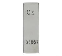 PureBowlic Calibrador de bloque de calibre para inspección dimensional y calibración de accesorios y piezas mecánicas hechas de acero de alta velocidad (0.5)