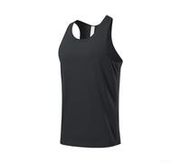 PureBowlic Camiseta sin mangas de malla transpirable para hombre, chaleco de poliéster de secado rápido, para correr, gimnasio, entrenamiento HIIT, fitness, deportes de verano, ropa atlética, ligera
