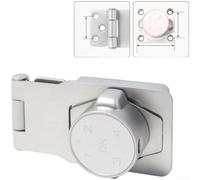 PureBowlic Cerradura de combinación electrónica, cerradura de puerta de gabinete de aleación de zinc con contraseña de 4 a 16 dígitos, recargable por USB, cajón sin llave, caja fuerte para oficina en