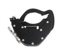 PureBowlic Clip de acelerador de motocicleta de acero inoxidable, sistema de control de crucero, bloqueo mecánico activado por el pulgar negro para la mayoría de manillares de motocicleta, fijador