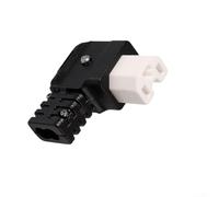PureBowlic Conector adaptador de codo tipo Y de 3 pines DC EV, //Retrofit tipo T para carga de vehículos eléctricos, //8 Mm² //Capacidad del cable, carcasa de PVC, soporte de carga rápida, blanco