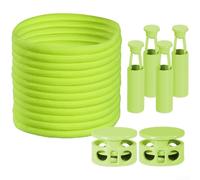 PureBowlic Cordones sin atar con clips de hebilla de metal para adultos y niños, cierres elásticos para zapatos deportivos, botas, calzado casual, fácil de instalar, hebilla de ajuste seguro, cierre
