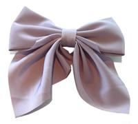 PureBowlic Elegante pasador de pelo de perlas para mujer, pasador de pico de pato estilo coreano con acabado brillante, accesorio de malla hecho a mano para el pelo para ocasiones casuales y formales