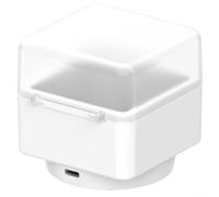 PureBowlic Funda de carga de repuesto para cubo de velocidad XY100 3X3, para 12 UI, 11 UI, para mini UI, 12 UI FP, 11 UI FP, caja de almacenamiento ABS portátil con cable, color blanco