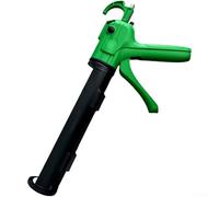 PureBowlic Herramienta de calafateo manual para ahorro de mano de obra, aplicador de sellador automático de acero inoxidable de 15 pulgadas con mecanismo de rodamiento para reparación de juntas de