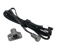PureBowlic Interruptor de inducción de doble puerta de 12 V 24 V, enchufe de control centralizado para luz LED, sonda desmontable, encendido/apagado automático para armario de armario, línea de 2 x 2