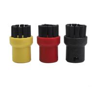 PureBowlic Juego de 8 cepillos de limpieza a vapor para Kärcher SC1 SC2 SC3 SC4 SC5 Limpieza profunda Cepillos de alambre de cobre de nailon para azulejos, fregaderos, grifos, eliminación de boquilla