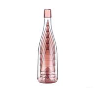 PureBowlic Juego de tazas de vino de viaje de 160 ml para picnic al aire | Transparente para plástico PS, resistente a roturas, diseño elegante, uso formal o casual, capacidad de 160 ml (rojo)