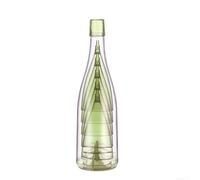 PureBowlic Juego de tazas de vino de viaje de 160 ml para picnic al aire | Transparente para plástico PS, resistente a roturas, diseño elegante, uso formal o casual, capacidad de 160 ml (verde)