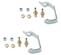PureBowlic Kit de pasador de bisagra de puerta y buje, reemplazo directo para OEM //6038457/89025539/ 6038456//, juego de reparación de plata de alta resistencia para camiones/SUV/mecanismo de bisagra