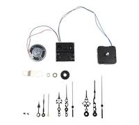 PureBowlic Kit de reparación de movimiento de reloj con manecillas y bocina, eje de 13 mm y 17 mm, 4 modos de timbre incluyendo Westminster Virgin Mary, piezas de plástico para reloj de pared de