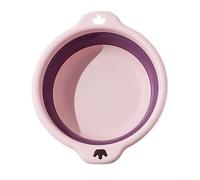 PureBowlic Lavabo plegable para el baño del hogar, fregadero portátil que ahorra espacio para lavar los pies, lavabo plegable compacto con construcción, solución de fácil almacenamiento (7)