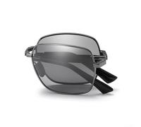 PureBowlic Lentes de sol fotocromáticos para mujeres y hombres, marco cuadrado plegable de aleación que cambia de color, lentes ligeros con protección UV para conducción al aire libre, viajes, pesca