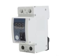 PureBowlic Limitador de corriente ajustable de 40 A para indicador LED, disyuntor de circuito de 2 a 40 A, carcasa PA66 ignífuga, desconexión automática para mantenimiento industrial de laboratorio