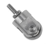PureBowlic M2.5 para indicador de rueda de punta de rodillo, punta de calibre de acero inoxidable para rodillo de 10 mm para una medición suave en materiales de movimiento lento, longitud de 22,5 mm