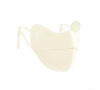 PureBowlic Máscara facial cálida de invierno para mujer, forro polar, grueso, resistente al viento, diseño contorneado 3D con cintas ajustables para las orejas, transpirable, para clima frío, esquí