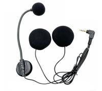 PureBowlic Micrófono de casco de motocicleta para cable duro y flexible, juego de audio de 77 cm para sistemas de intercomunicación Cardo, kit de varilla de micrófono con cancelación de ruido