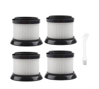 PureBowlic Paquete de 2 filtros de escape de repuesto H13 HEPA para GT-SF-VCS-01//, filtro de contenedor de polvo lavable con cepillo de limpieza, accesorios de piezas de aspiradora de alta eficiencia