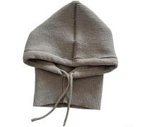 PureBowlic Pasamontañas de Invierno Cálido Tejido para Hombre y para mujer | Tejido de para punto para denso, retención de calor superior, unisex, ideal para temperaturas bajo cero(Gray)