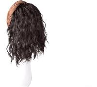 PureBowlic Peluca de cabello sintético para mujer, resistente al calor, con clips BB ajustables, línea capilar natural para colas de caballo y recogidos, 110 g (J)