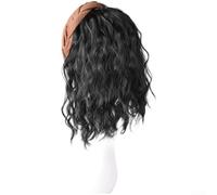 PureBowlic Peluca de cabello sintético para mujer, resistente al calor, con clips BB ajustables, línea capilar natural para colas de caballo y recogidos, 110 g (I)