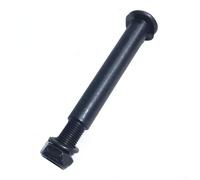 PureBowlic Perno de metal para máquina elíptica y bicicleta estática, 12 cm de longitud, 16 mm de diámetro exterior, pieza de repuesto para equipo de fitness, accesorios de gimnasio (izquierda +