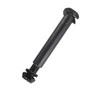 PureBowlic Perno de metal para máquina elíptica y bicicleta estática, 12 cm de longitud, 16 mm de diámetro exterior, pieza de repuesto para equipo de fitness, accesorios de gimnasio (izquierda)