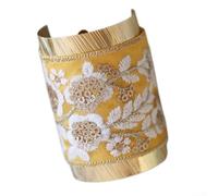 PureBowlic Pinza para el pelo con diseño de flores, elegante horquilla de metal floral europeo, galvanizado, seguro, para coleta, color amarillo, duradero, accesorios para mujer, varios colores para