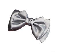 PureBowlic Pinza para el pelo hecha a mano para mujer, elegante clip de resorte con agarre seguro, bonita horquilla estilo princesa para uso diario, pasador de tela de 14,5 cm en varios colores (3