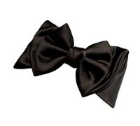 PureBowlic Pinza para el pelo hecha a mano para mujer, elegante clip de resorte con agarre seguro, bonita horquilla estilo princesa para uso diario, pasador de tela de 14,5 cm en varios colores (4