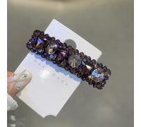 PureBowlic Pinzas para el pelo con diamantes de imitación para mujer, pinzas geométricas BB con piedras brillantes para flequillo lateral y pelo trasero, elegantes accesorios de moda para el cabello