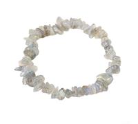 PureBowlic Pulsera de piedra natural para hombres y mujeres, cuentas de piedras preciosas irregulares para hacer joyas de bricolaje, equilibrio emocional y sueño, muestra de 70 mm x 90 mm (granate)