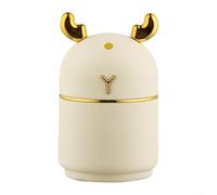 PureBowlic Soporte automático para palillos de dientes, dispensador creativo tipo prensa con diseño de ciervo de dibujos animados, caja de almacenamiento de cocina que ahorra espacio para mesa de