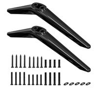 PureBowlic Soporte de base de TV para TCL TV de 28 a 65 pulgadas, patas de repuesto fáciles de instalar para kits de tornillos, soporte de montaje superior de mesa de escritorio ABS estable para