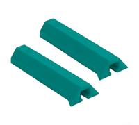 PureBowlic Soporte de carril de trinquete de liberación rápida para banco de trabajo, cubierta de sujeción de pista de acero de aleación con fuerza de 220 kg para carpintería, paquete de 2 (rojo)