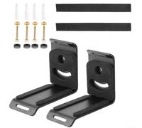 PureBowlic Soporte de montaje para barra de sonido para correas de fijación para Samsung, para Sony, para Jbl para Sonos, soporte de ABS resistente debajo de la TV, estante antideslizante seguro para