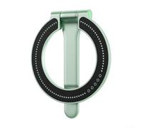 PureBowlic Soporte magnético de 360° para teléfono, soporte de anillo de metal plegable, para un agarre fuerte para suspensión multiángulo, bucle portátil para selfies al aire libre y videollamadas