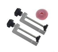 PureBowlic Tira de riel guía extruido de aluminio para sierra de oruga, compatible con Festool TS55 TS75 TS95 y XPS01 XPS02 SP6000j, kit de abrazadera de conector para cortes rectos de sierra circular
