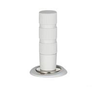 PureBowlic Tope de puerta invisible resistente, soporte magnético de aleación de zinc para huecos de 5 a 14 mm, soporte absorbente de golpes para evitar golpes, protección S, funcionamiento silencioso