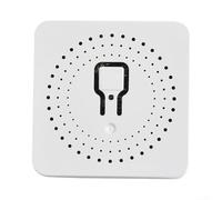PureBowlic TUYA Módulo de interruptor WiFi inteligente para cajas de pared Reino Unido/UE, 16 A para mini relé oculto para asistente doméstico, control de voz a través de la aplicación, no requiere