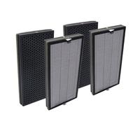PUREBURG AF 30 True HEPA - Juego de filtros de repuesto compatibles con purificador de aire Kärcher AF 30, piezas n.º 2.863-067.0, H13 filtración de 3 etapas, purificación de aire de polvo VOC, 2