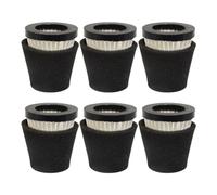 PUREBURG F117 - Filtro de aspiradora de repuesto compatible con Dirt Devil SD20005RED, SD30025B, BD22025, repuesto de pieza AD40117, paquete de 6