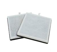 PUREBURG Filtro de repuesto compatible con Beurer LR 210 / LR 200 HEPA 3 en 1 purificador de aire, H13 2 unidades