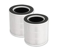 PUREBURG Filtro de repuesto compatible con el purificador de aire HOKEKI VK-6067B y Ultima Cosa Aria Fresca 300, paquete de 2 filtros de carbón activado H13 HEPA de 4 etapas