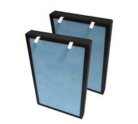 PUREBURG - Filtro de repuesto compatible con el purificador de aire Pro Breeze PB-P01, filtro PB-P01F, paquete de 2 unidades, H13 True HEPA con carbón activado, sistema de filtración de 4 etapas para
